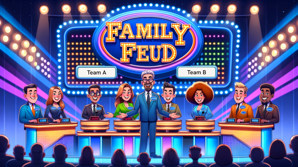Family Feud template — slide 3