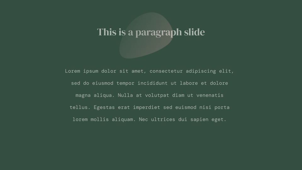 Forest Floor Presentation Template — slide 5