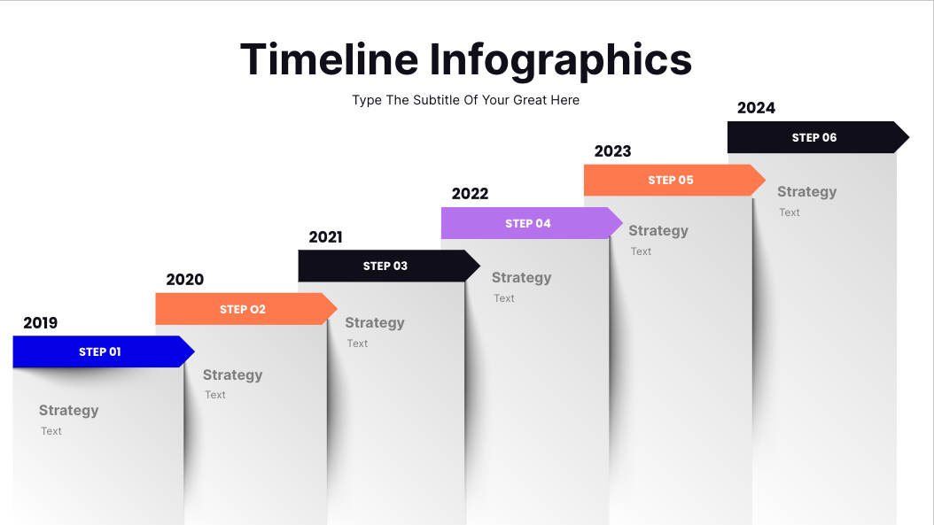 Timeline Infographics — slide 10