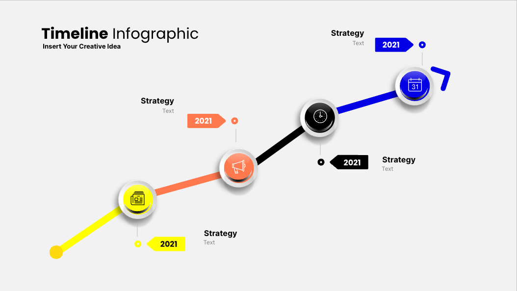 Timeline Infographics — slide 11