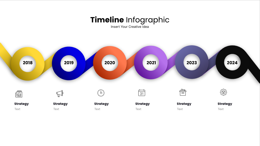 Timeline Infographics — slide 12