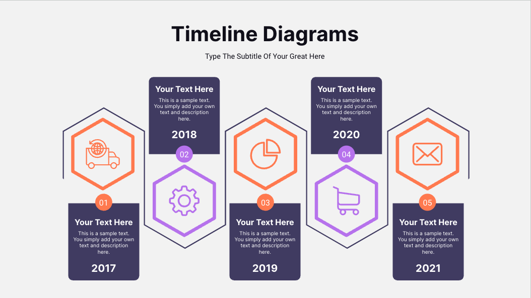 Timeline Infographics — slide 4