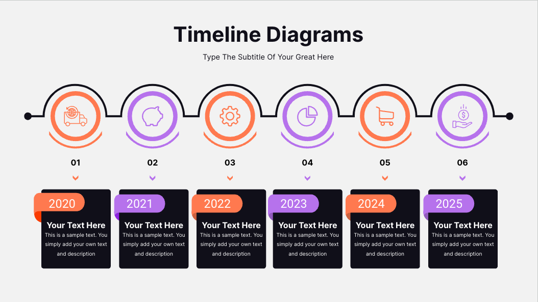 Timeline Infographics — slide 6