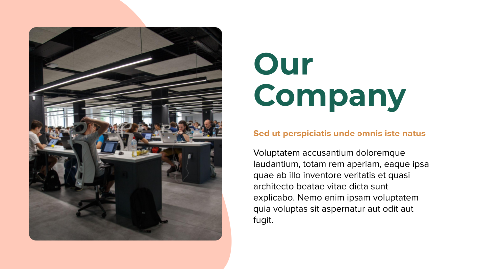 Marketing agency pitch deck template — slide 4