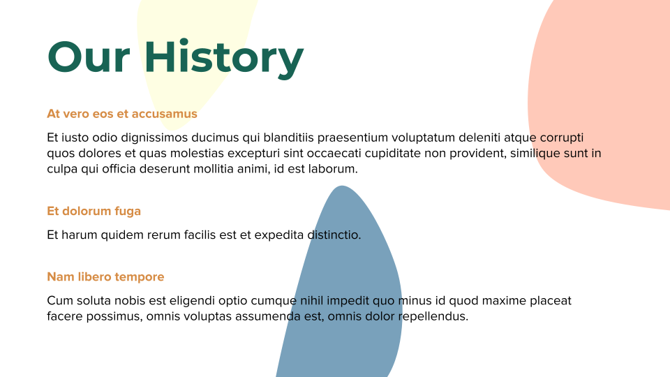 Marketing agency pitch deck template — slide 5