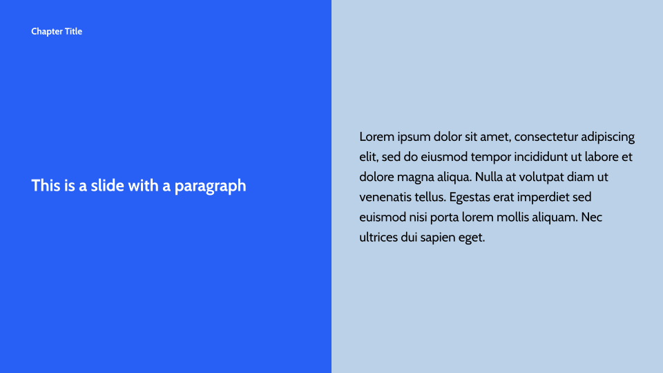 Minimalist Blue — slide 5