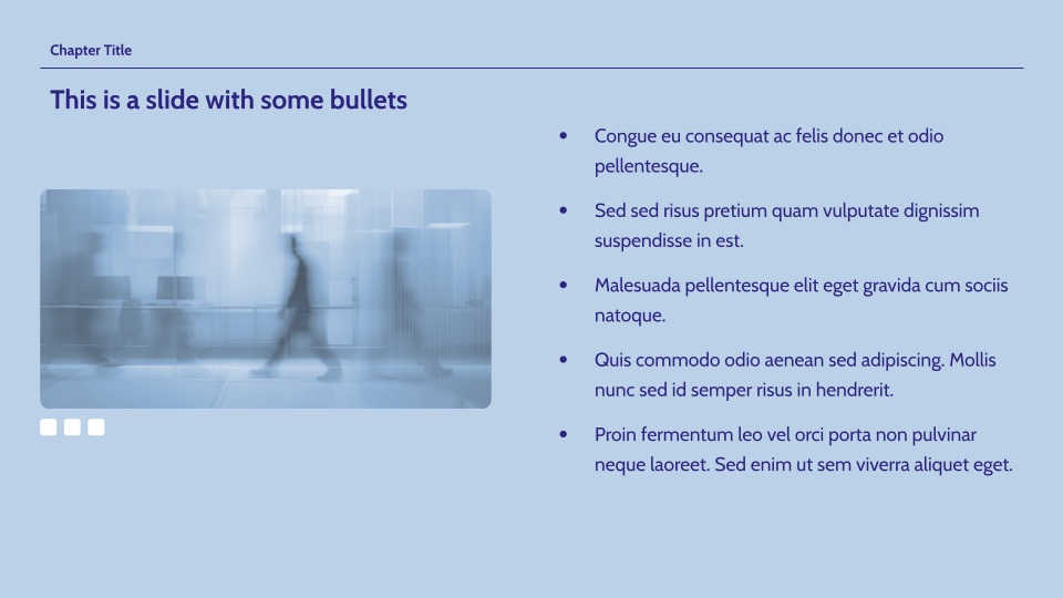 Minimalist Blue — slide 7