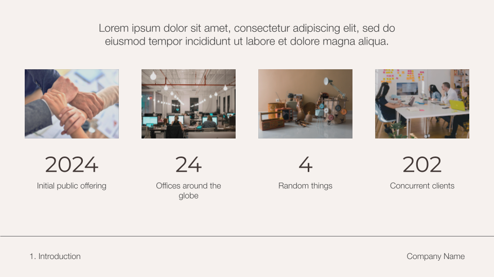 Modern aesthetic consulting client proposal — slide 4