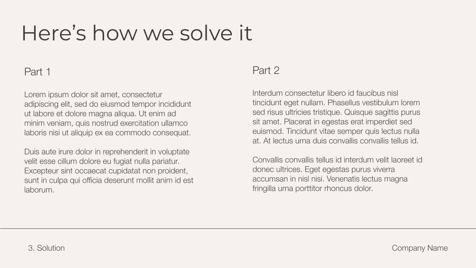 Modern aesthetic consulting client proposal — slide 6
