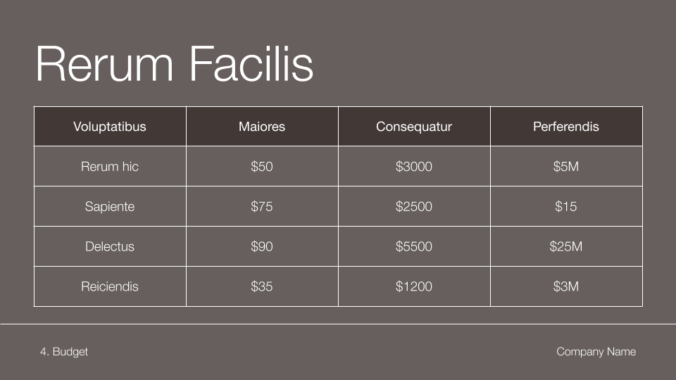 Modern aesthetic consulting client proposal — slide 7