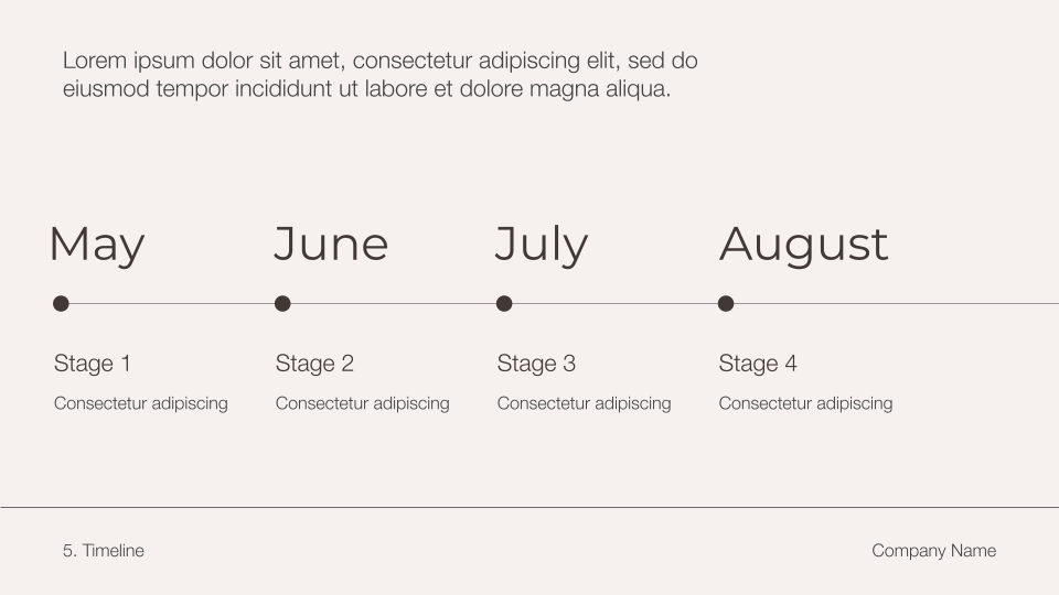 Modern aesthetic consulting client proposal — slide 8