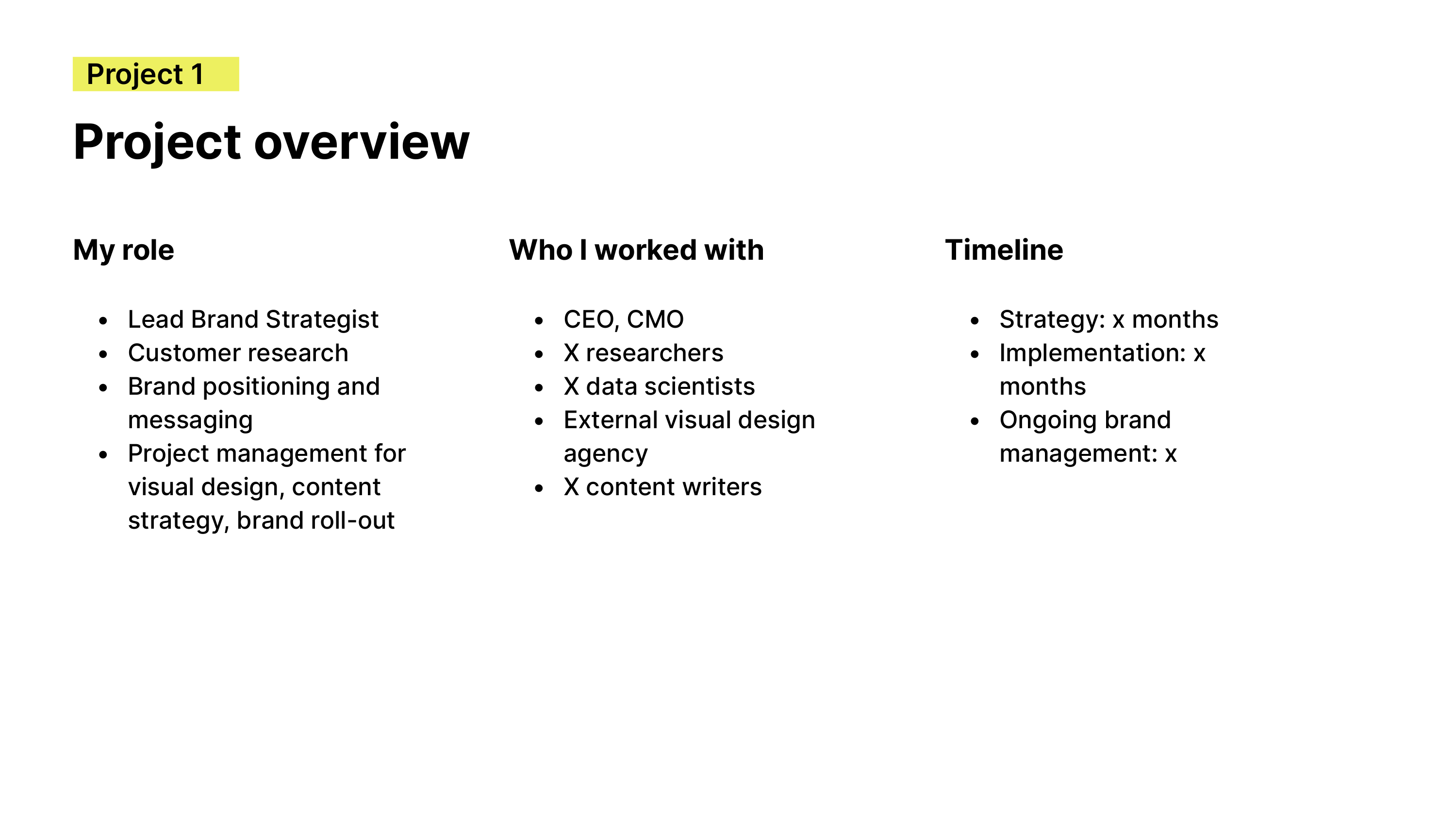 Modern Job Interview and Case Study — slide 7
