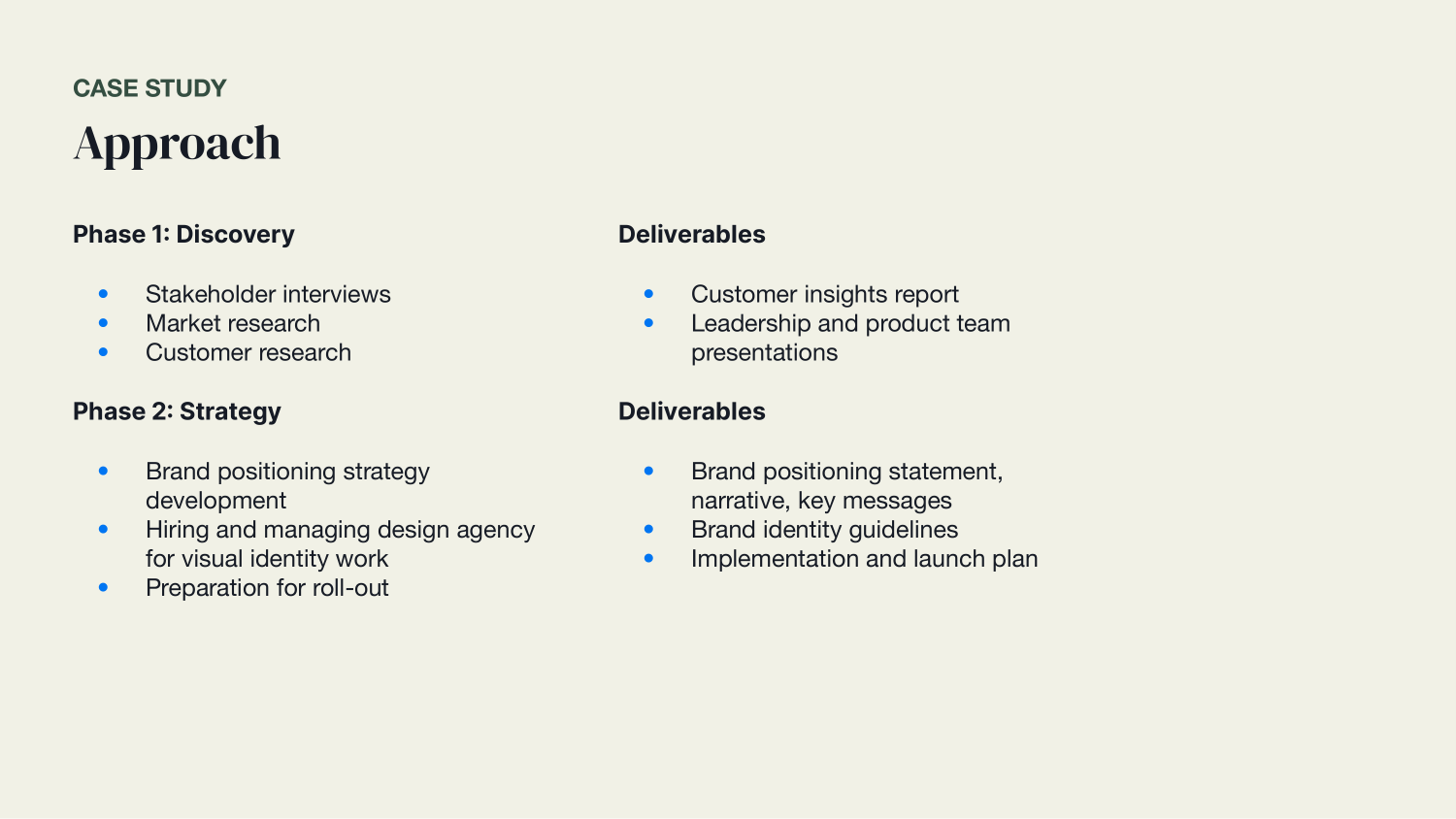 Professional Job Interview and Case Study — slide 16