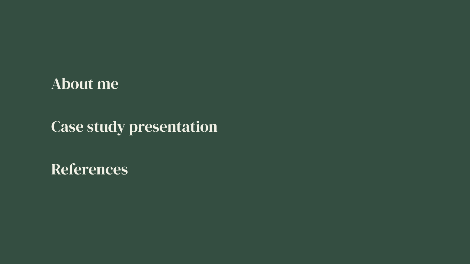 Professional Job Interview and Case Study — slide 2