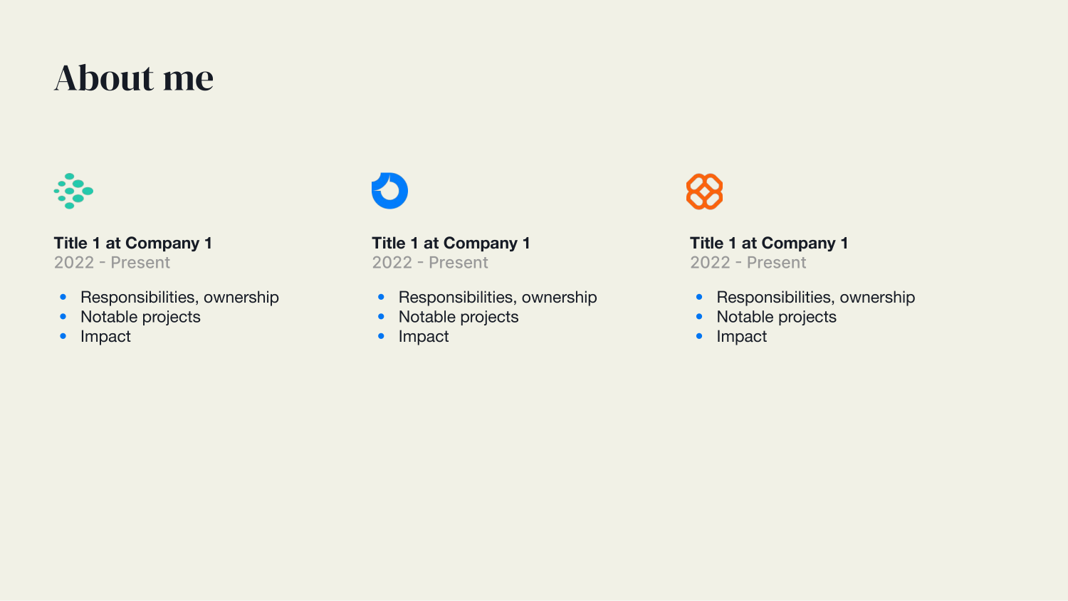 Professional Job Interview and Case Study — slide 3