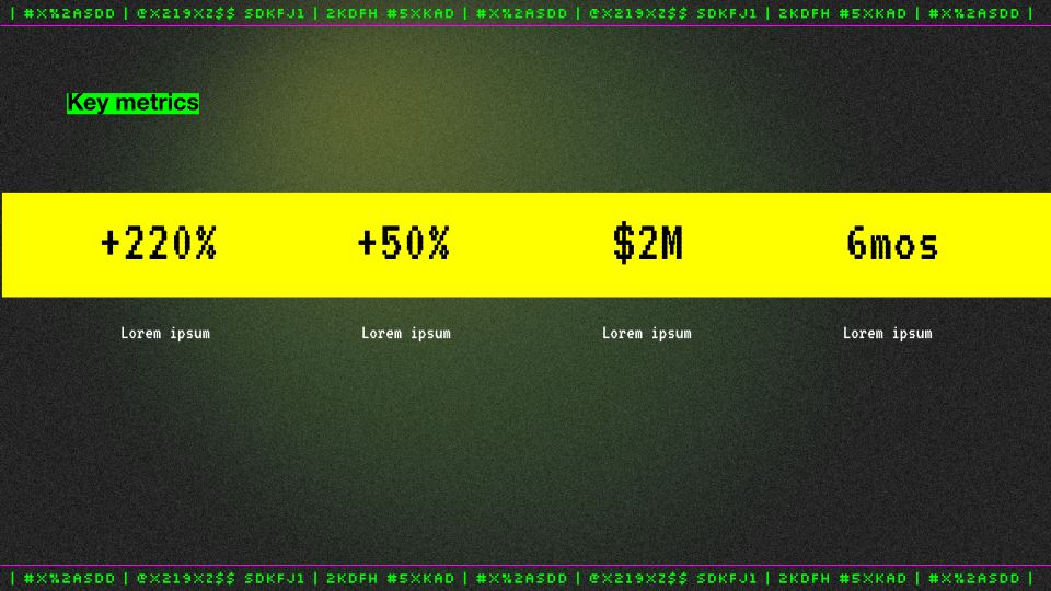 Retro Analog Presentation Template — slide 13