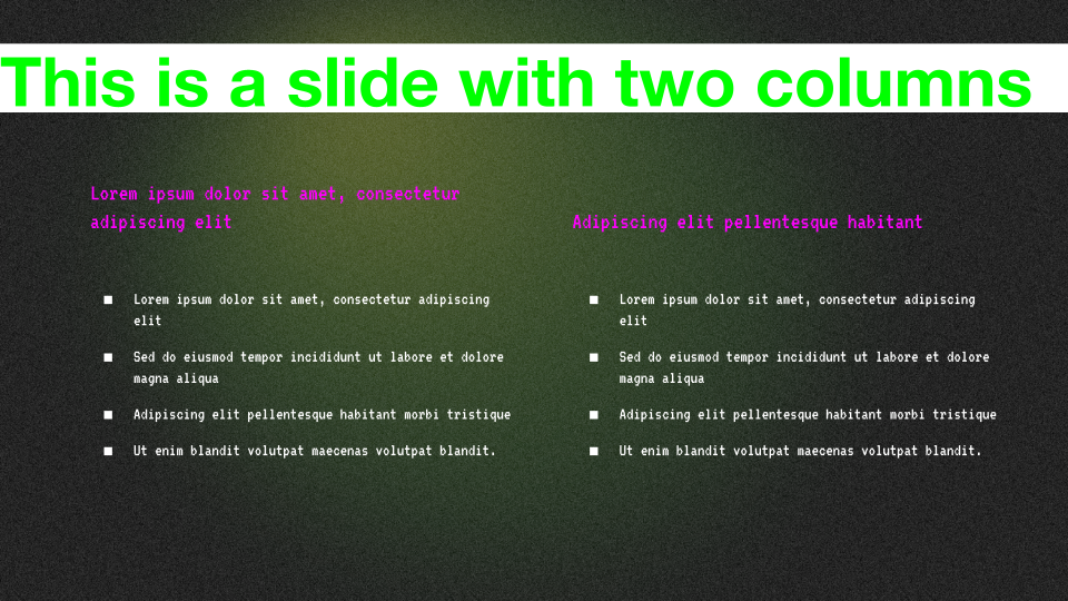 Retro Analog Presentation Template — slide 7