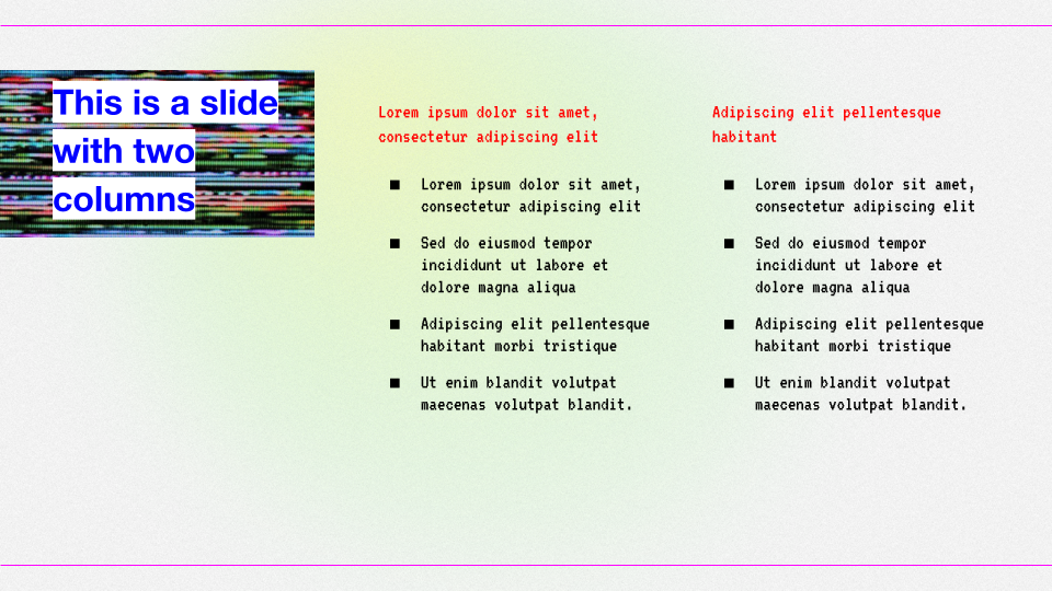 Retro Analog Presentation Template — slide 8