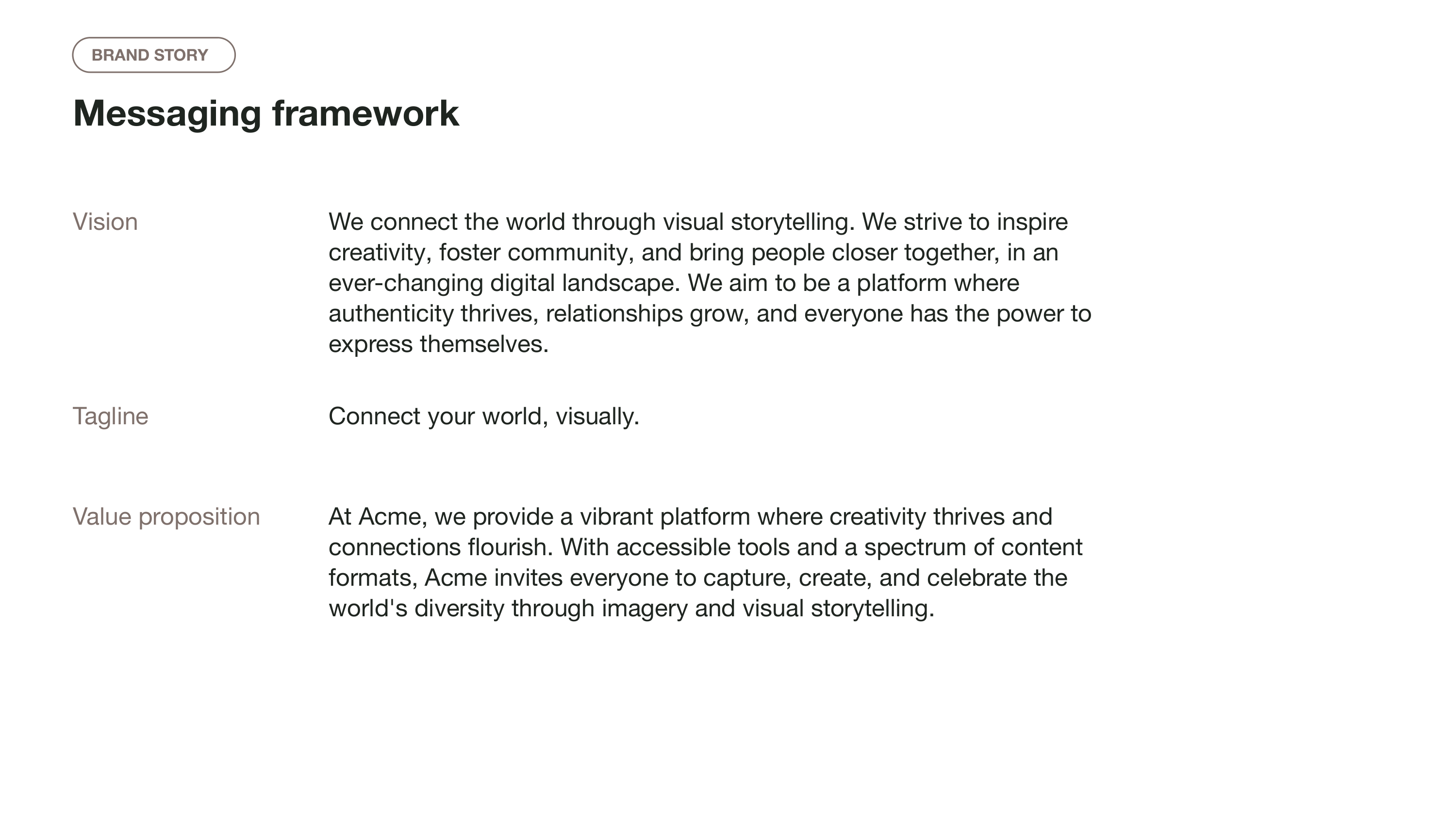 Simple Brand Strategy Template — slide 15