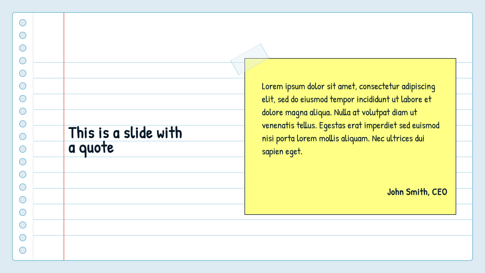 Spiral Notebook — slide 12