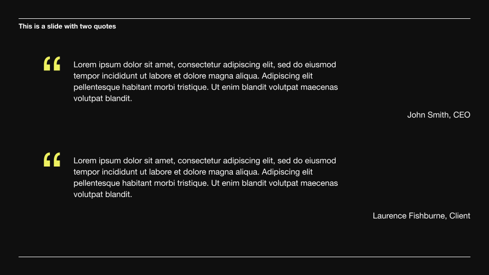 Swiss Dark Professional Presentation Template — slide 10