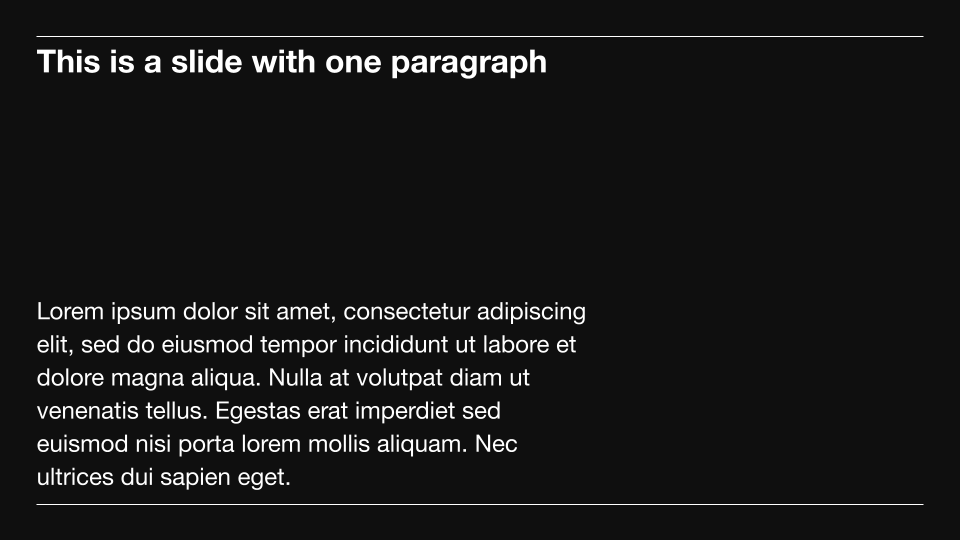 Swiss Dark Professional Presentation Template — slide 3