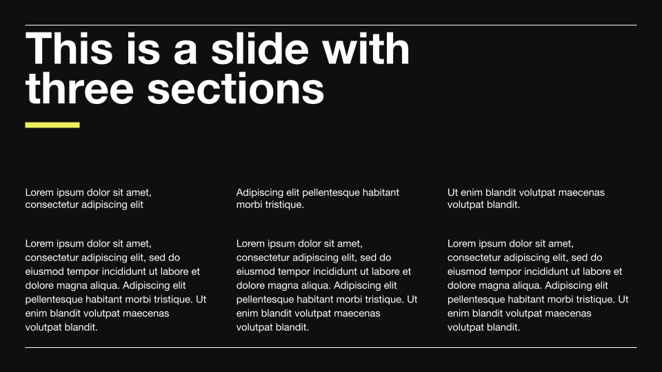 Swiss Dark Professional Presentation Template — slide 5