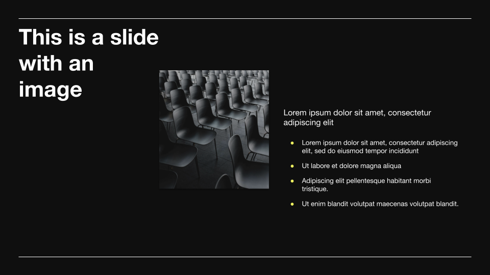 Swiss Dark Professional Presentation Template — slide 7
