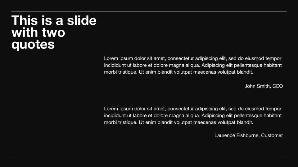 Swiss Dark Professional Presentation Template — slide 8
