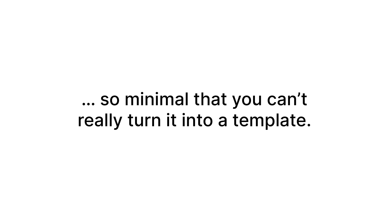 TED Talk Style Presentation Template — slide 5