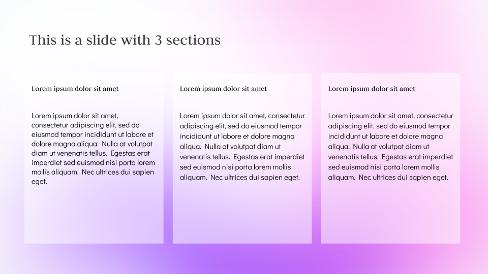 Unicorn Gradient Background Template — slide 11