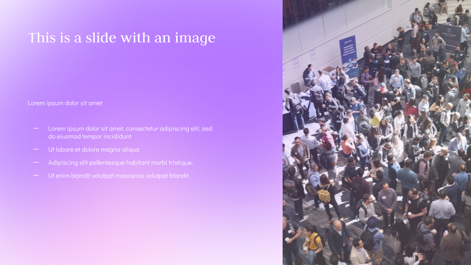 Unicorn Gradient Background Template — slide 14