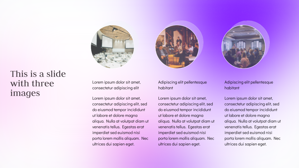 Unicorn Gradient Background Template — slide 16