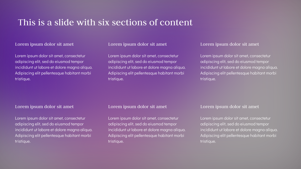 Unicorn Gradient Background Template — slide 18
