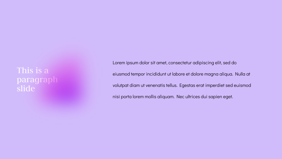 Unicorn Gradient Background Template — slide 3